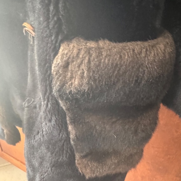 Boagana Bunker Ramo Vintage Faux Fur Coat VERY SOFT & WARM Size Medium - Picture 4 of 16